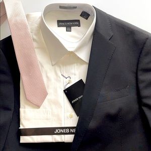 Classic white dress shirt relaxed fit NWT